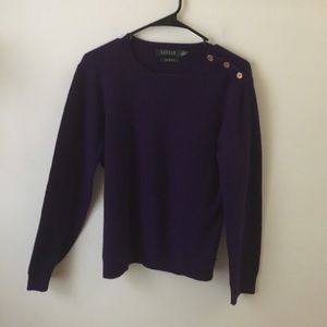 Ralph Lauren Cashmere Sweater. XL